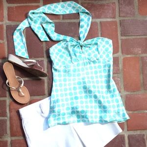 Laundry by Shelli Segal Silk Halter Size 6